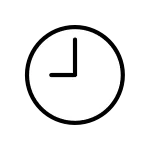Nine O’clock SVG Icon